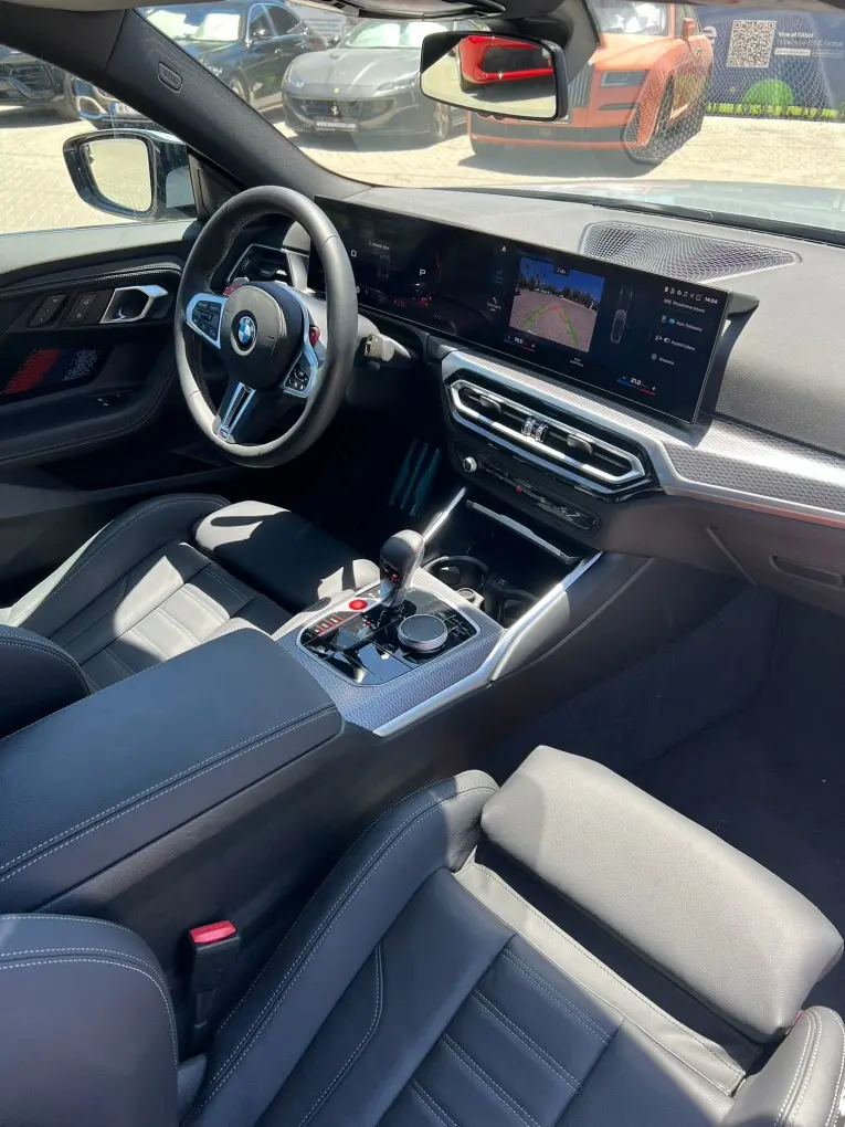 BMW M2 2024, front view — Ibiza Luxury Car Rental, Ibiza. BMW M2 in Ibiza A BMW M2 rental in Ibiza combines 460 horsepower with a dedicated sport…