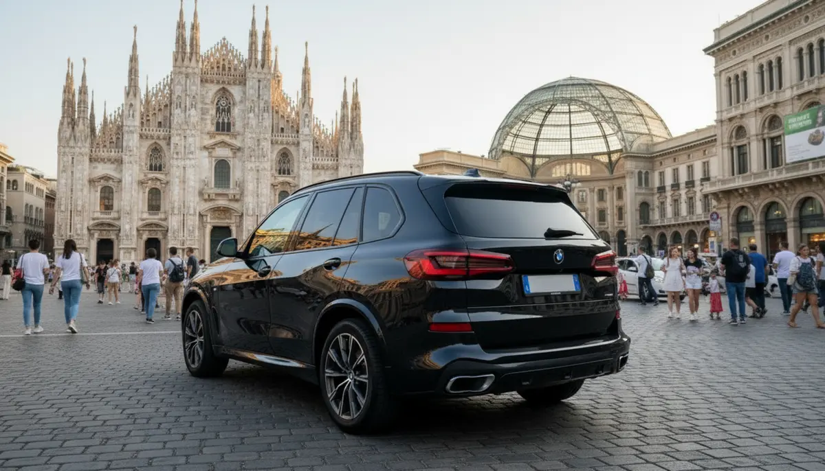 BMW X5 4.0i M 2025, exterior — Ibiza Luxury Car Rental, Ibiza. BMW X5 4.0i M in Ibiza A BMW X5 4.0i M rental in Ibiza provides 381 horsepower within a…