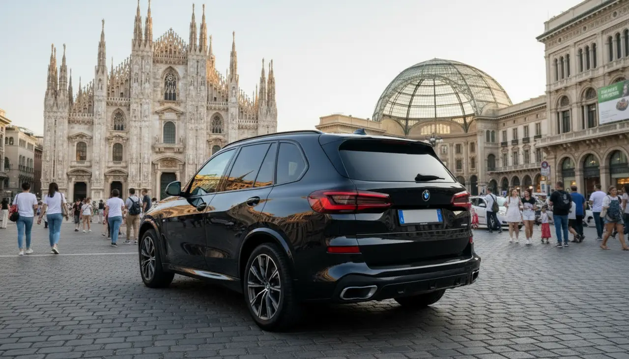 BMW X5 4.0i M 2025, exterior — Ibiza Luxury Car Rental, Ibiza. BMW X5 4.0i M in Ibiza A BMW X5 4.0i M rental in Ibiza provides 381 horsepower within a…