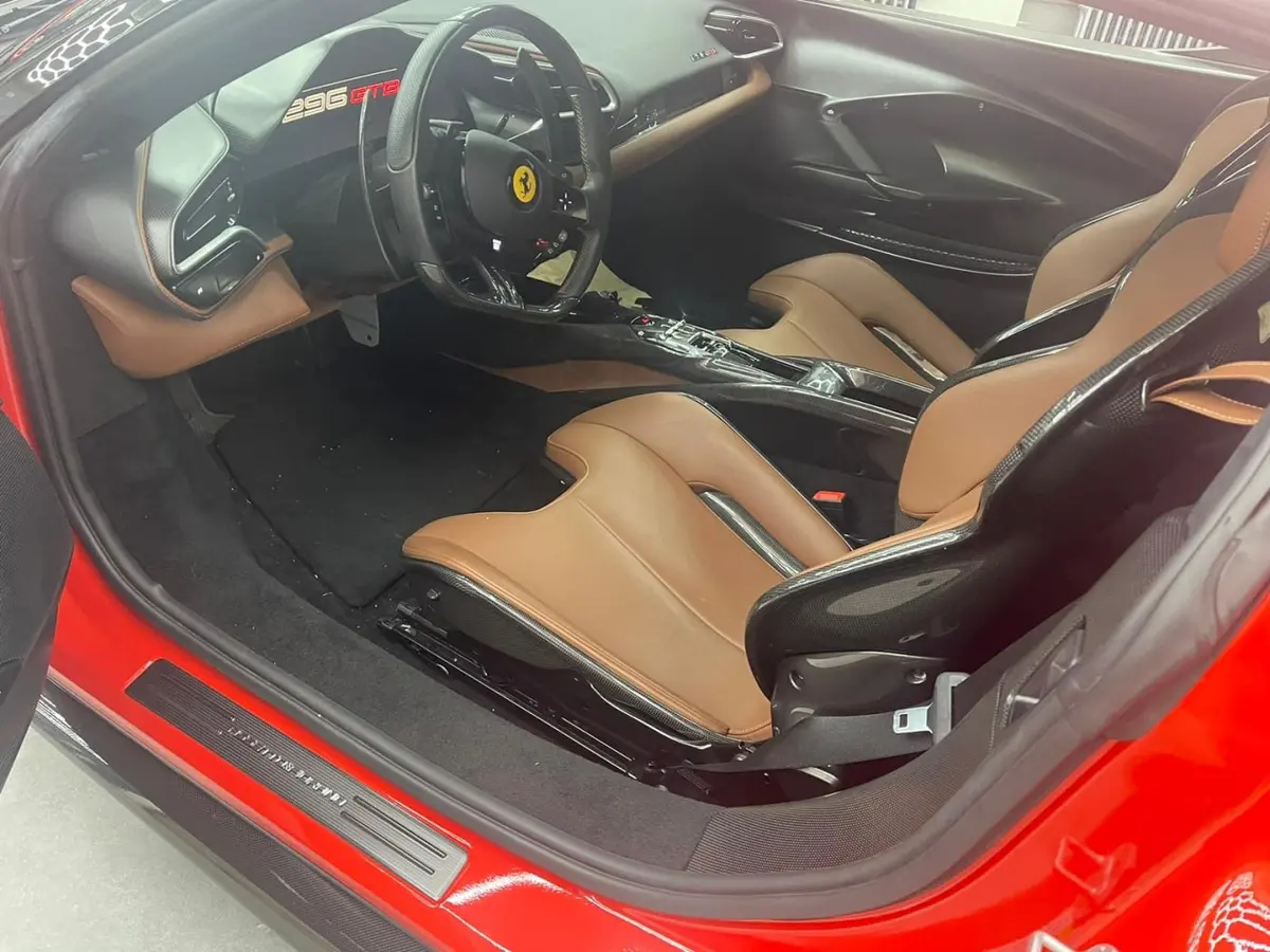 Ferrari 296 GTB 2023, dashboard — Ibiza Luxury Car Rental, Ibiza. Ferrari 296 GTB in Ibiza A Ferrari 296 GTB hire in Ibiza delivers 830 horsepower within a…