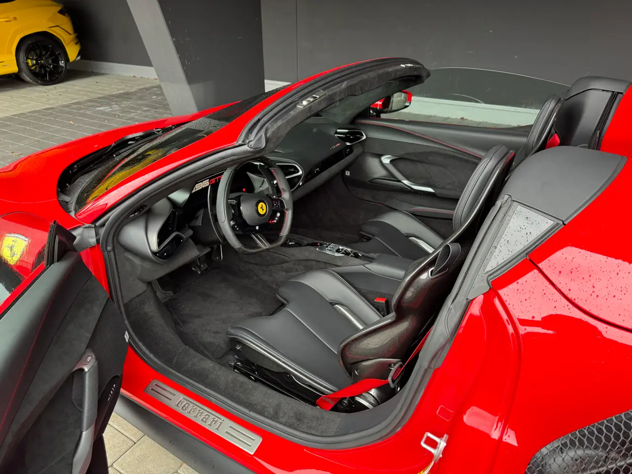 Ferrari 296 GTS Spider 2024, dashboard — Ibiza Luxury Car Rental, Ibiza. Ferrari 296 GTS Spider in Ibiza A Ferrari 296 GTS Spider hire in Ibiza pairs 819…