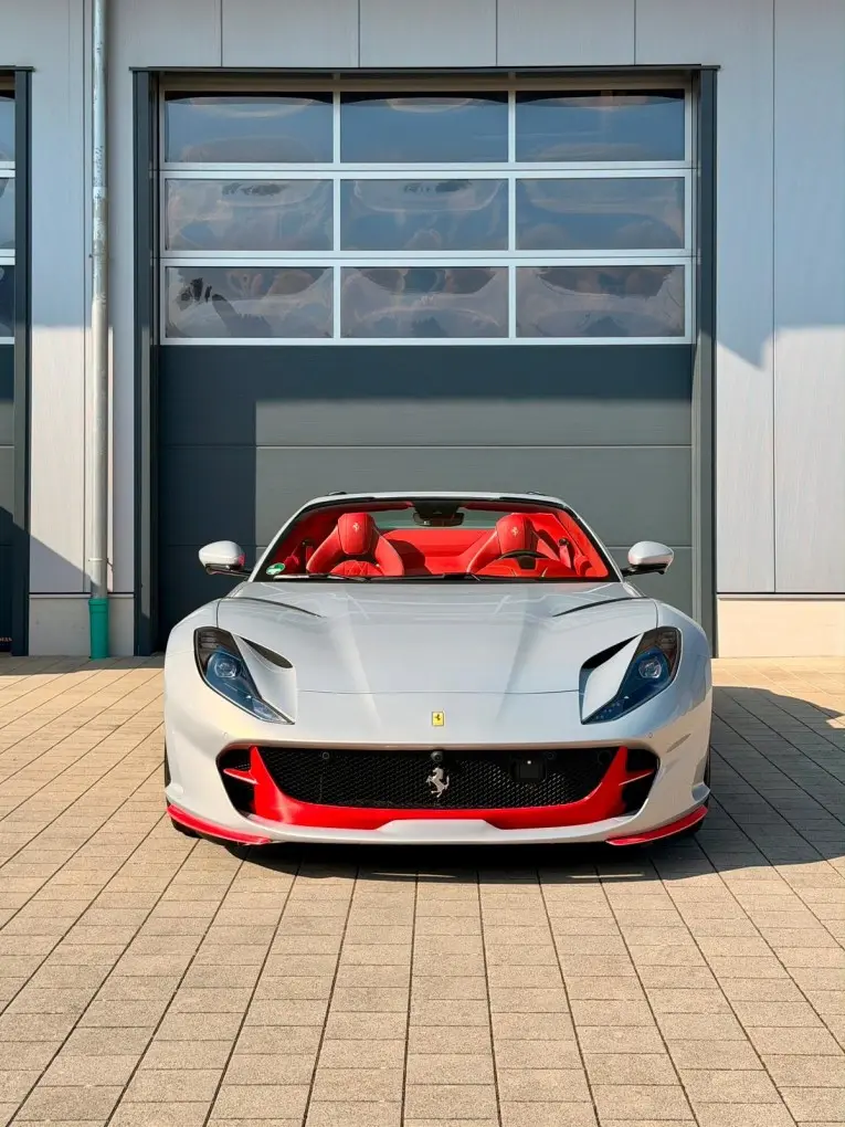 Ferrari 812 GTS 2024, front view — Ibiza Luxury Car Rental, Ibiza. Ferrari 812 GTS in Ibiza A Ferrari 812 GTS rental in Ibiza delivers 789 horsepower within…