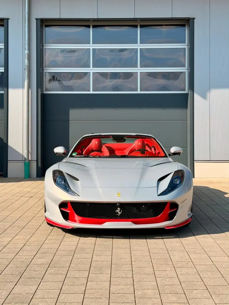 Ferrari 812 GTS 2024, front view — Ibiza Luxury Car Rental, Ibiza. Ferrari 812 GTS in Ibiza A Ferrari 812 GTS rental in Ibiza delivers 789 horsepower within…