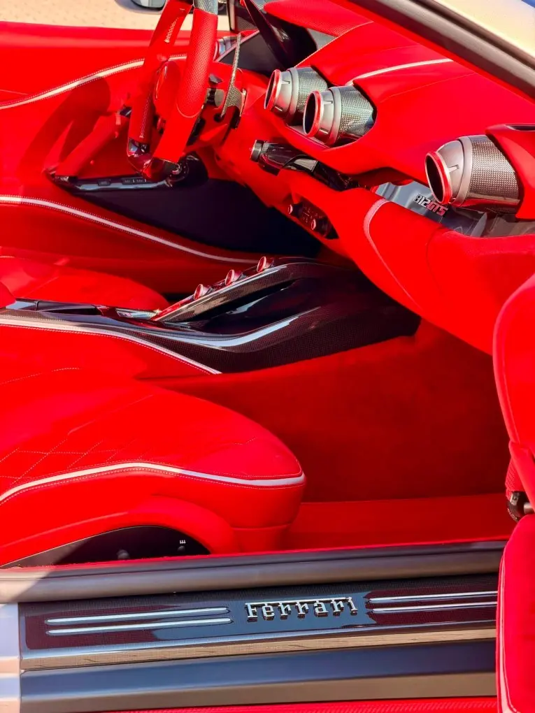Ferrari 812 GTS 2024, interior — Ibiza Luxury Car Rental, Ibiza. Ferrari 812 GTS in Ibiza A Ferrari 812 GTS rental in Ibiza delivers 789 horsepower within…