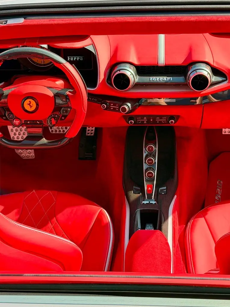 Ferrari 812 GTS 2024, dashboard — Ibiza Luxury Car Rental, Ibiza. Ferrari 812 GTS in Ibiza A Ferrari 812 GTS rental in Ibiza delivers 789 horsepower within…