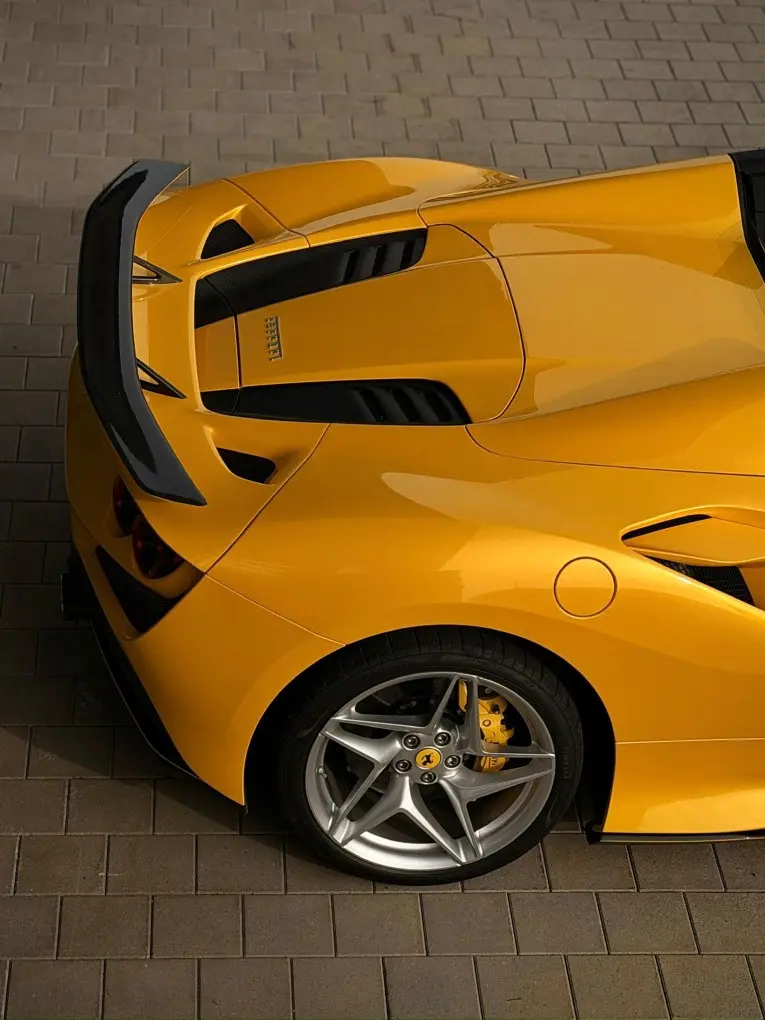 Ferrari F8 SPIDER 2023, exterior — Ibiza Luxury Car Rental, Ibiza. Ferrari F8 SPIDER in Ibiza A Ferrari F8 SPIDER rental in Ibiza pairs 720 horsepower with…