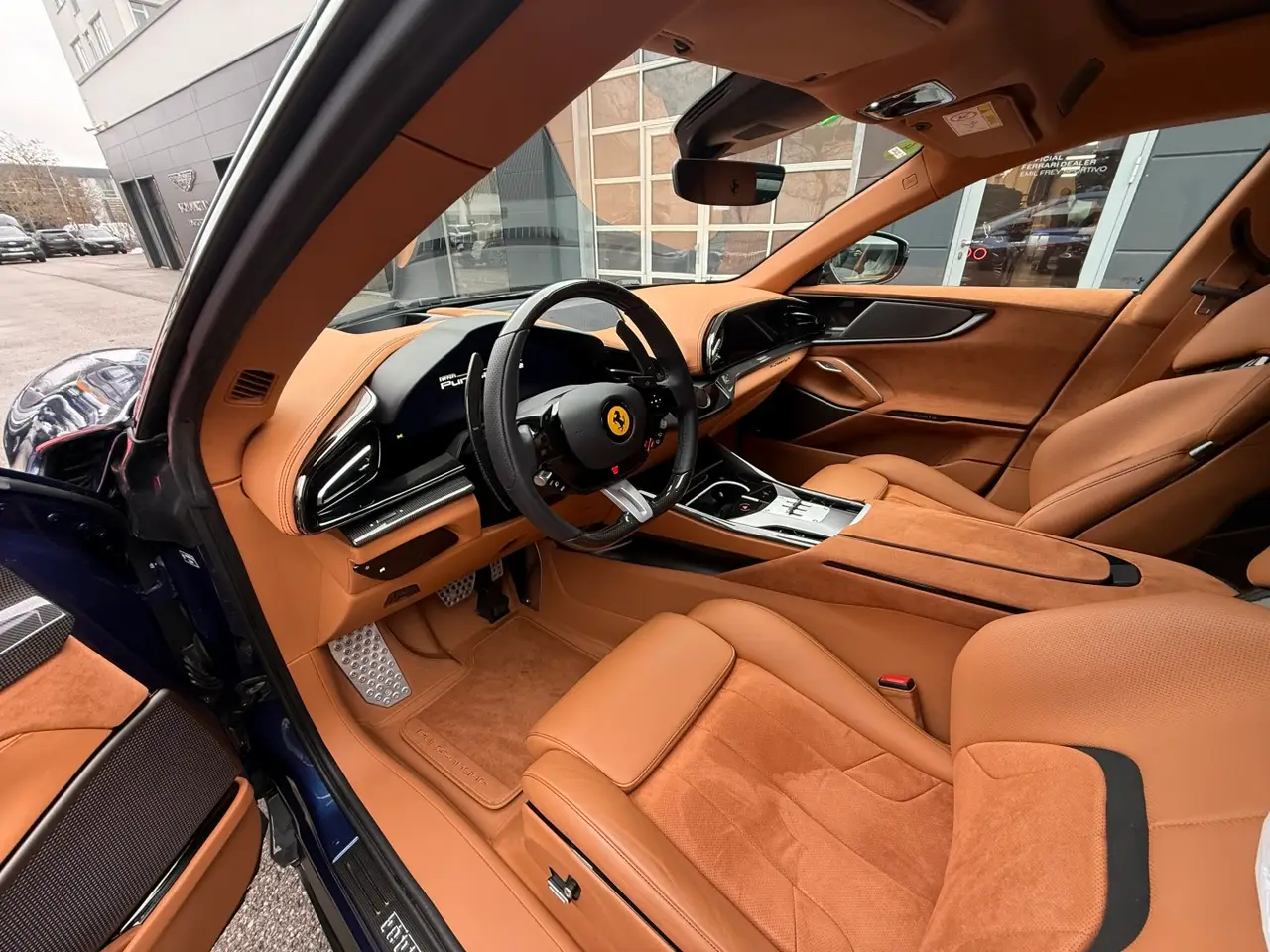 Ferrari Purosangue 2024, rear view — Ibiza Luxury Car Rental, Ibiza. Ferrari Purosangue in Ibiza A Ferrari Purosangue hire in Ibiza delivers 715 horsepower…