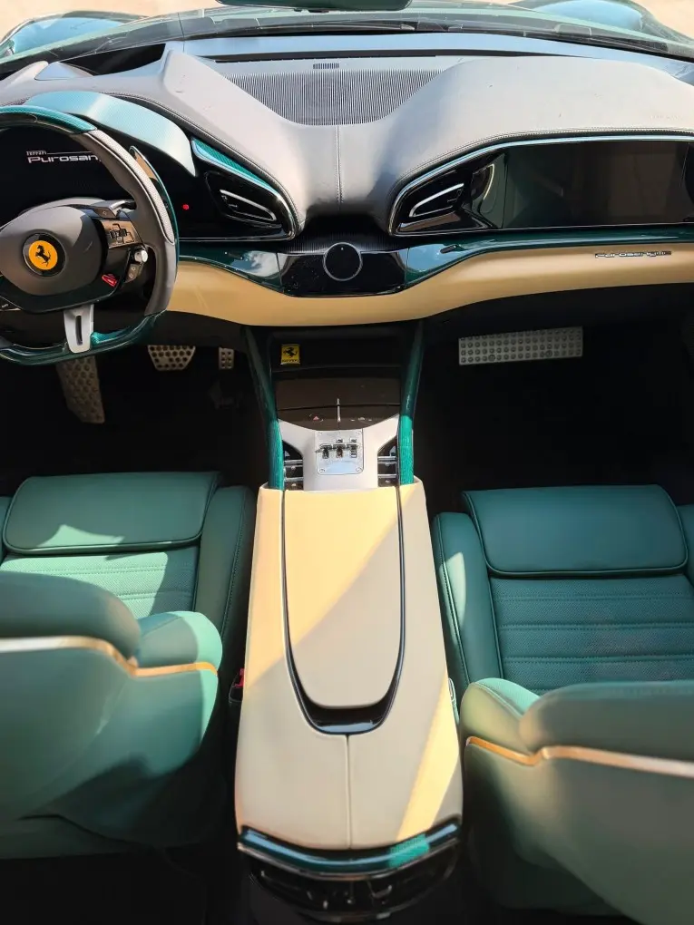 Ferrari Purosangue Atelier 2025, exterior — Ibiza Luxury Car Rental, Ibiza. Ferrari Purosangue Atelier in Ibiza A Ferrari Purosangue Atelier hire in Ibiza delivers…