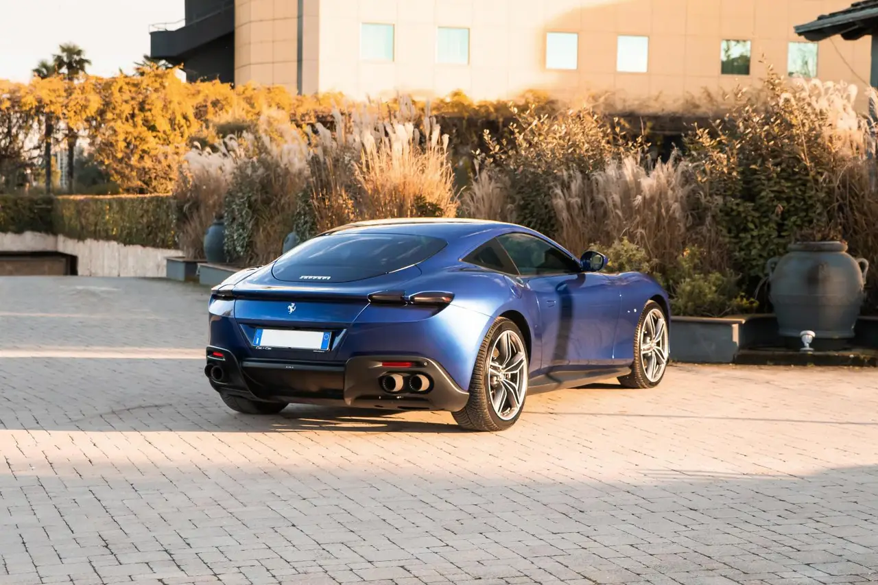 Ferrari Roma 2025, front view — Ibiza Luxury Car Rental, Ibiza. Ferrari Roma in Ibiza A Ferrari Roma rental in Ibiza pairs 620 horsepower with a refined…