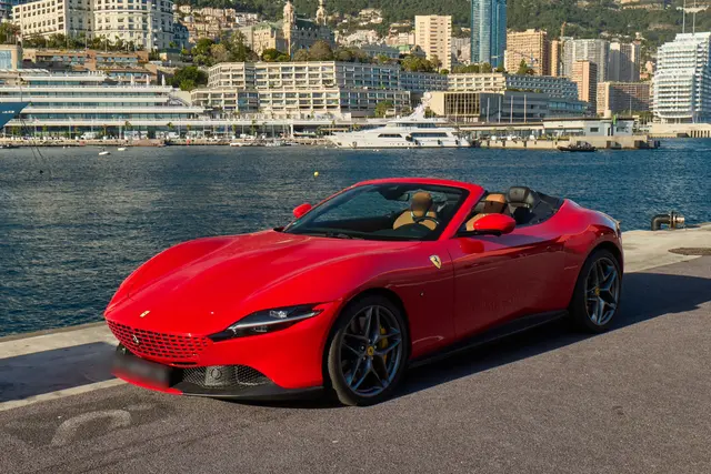 Ferrari Roma Spider 2024 — Ibiza Luxury Car Rental, Ибица