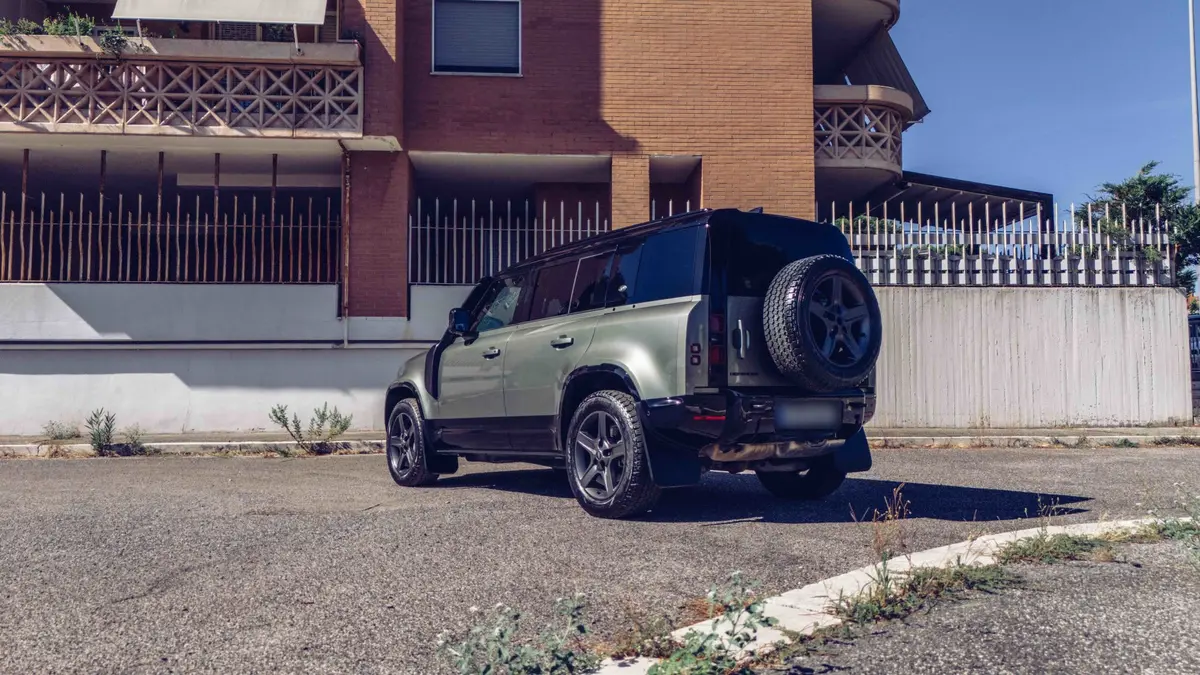 Land Rover Defender X-Dynamic 7 seater 2024, front view — Ibiza Luxury Car Rental, Ibiza. Land Rover Defender X-Dynamic 7 seater in Ibiza A Land Rover Defender X-Dynamic 7 seater…
