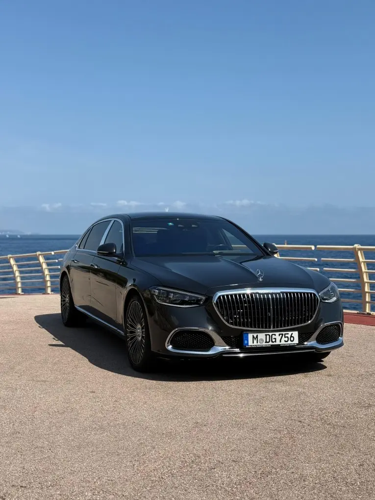 Maybach S580 2023, vue arrière — Ibiza Luxury Car Rental, Ibiza