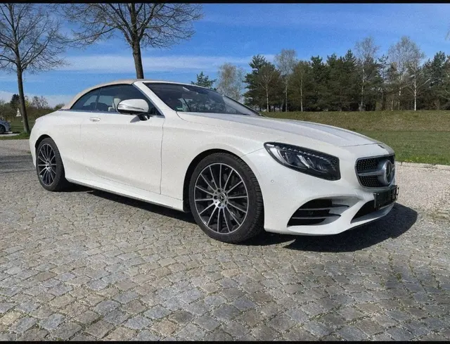 Mercedes Benz S560 Cabrio 2021 — Ibiza Luxury Car Rental, Ибица