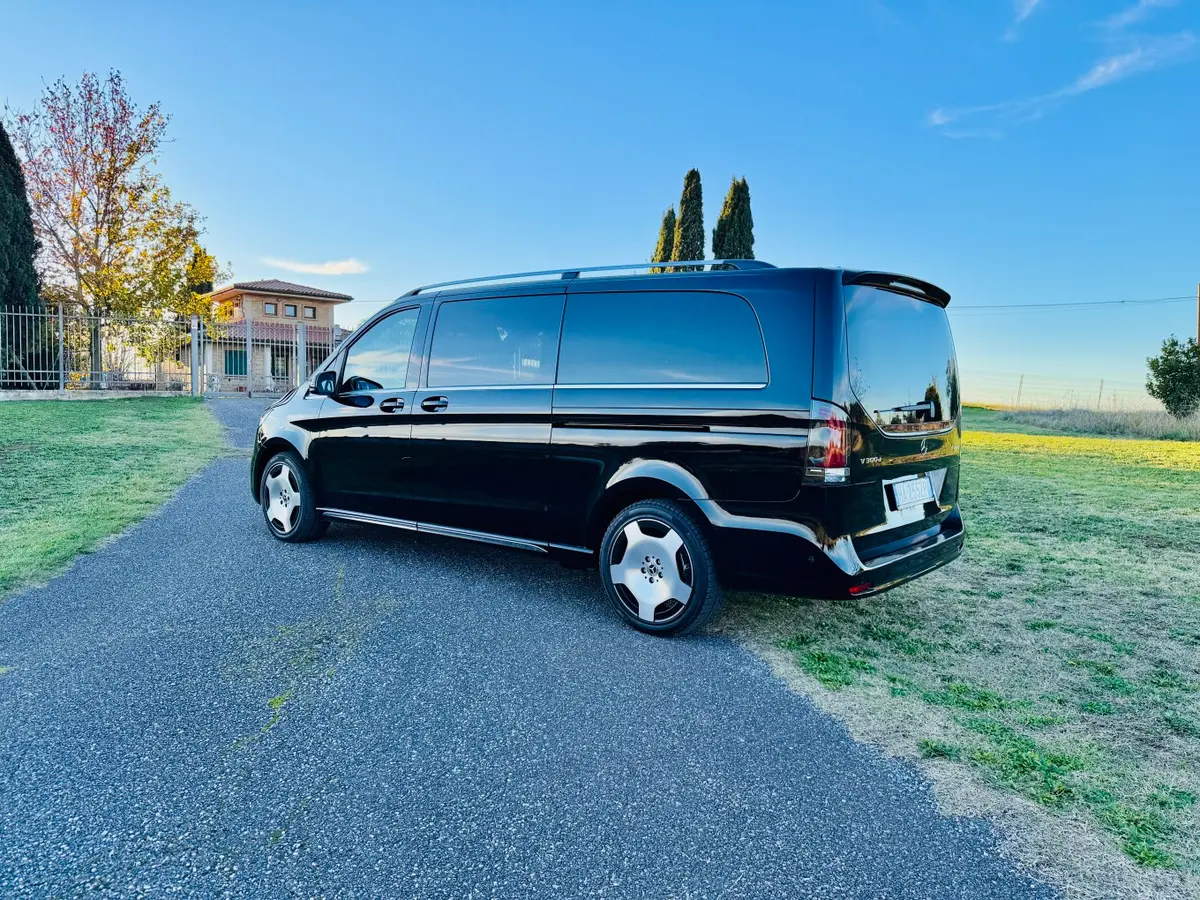 Mercedes Benz V300 4x4 XL Exclusive 7 seats 2025, exterior — Ibiza Luxury Car Rental, Ibiza. Mercedes Benz V300 4x4 XL Exclusive 7 seats in Ibiza A Mercedes Benz V300 4x4 XL…