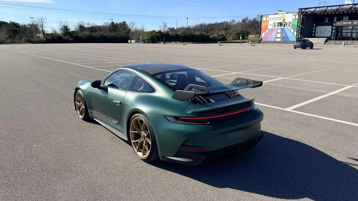 Porsche 911 GT3 2026, front view — Ibiza Luxury Car Rental, Ibiza. Porsche 911 GT3 in Ibiza A Porsche 911 GT3 hire in Ibiza delivers 510 horsepower within a…