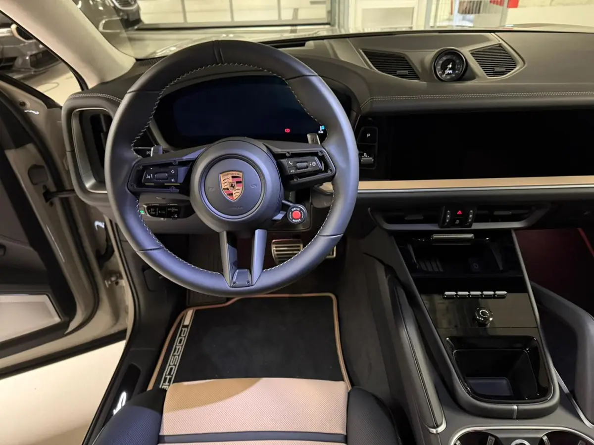 Porsche Cayenne Turbo E-Hybrid Coupé GT 2026, exterior — Ibiza Luxury Car Rental, Ibiza. Porsche Cayenne Turbo E-Hybrid Coupé GT in Ibiza A Porsche Cayenne Turbo E-Hybrid Coupé…
