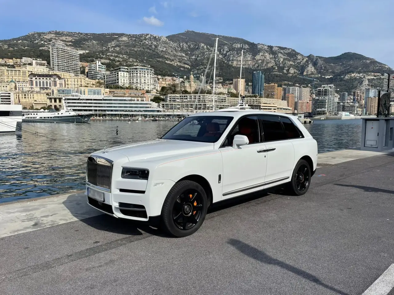Rolls-Royce Cullinan 2022, rear view — Ibiza Luxury Car Rental, Ibiza. Command every cliff road from Cala d'Hort to Portinatx