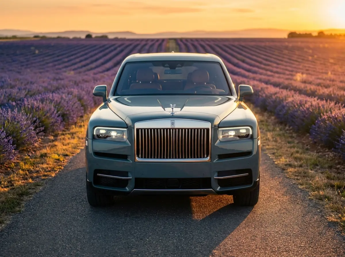 Rolls-Royce Cullinan 2025, rear view — Ibiza Luxury Car Rental, Ibiza. Rolls-Royce Cullinan 2025 in Ibiza A Rolls-Royce Cullinan 2025 rental in Ibiza pairs 563…