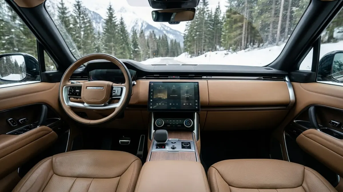Rover Range Rover Autobiography P530 2026, interior — Ibiza Luxury Car Rental, Ibiza. Rover Range Rover Autobiography P530 in Ibiza A Rover Range Rover Autobiography P530…