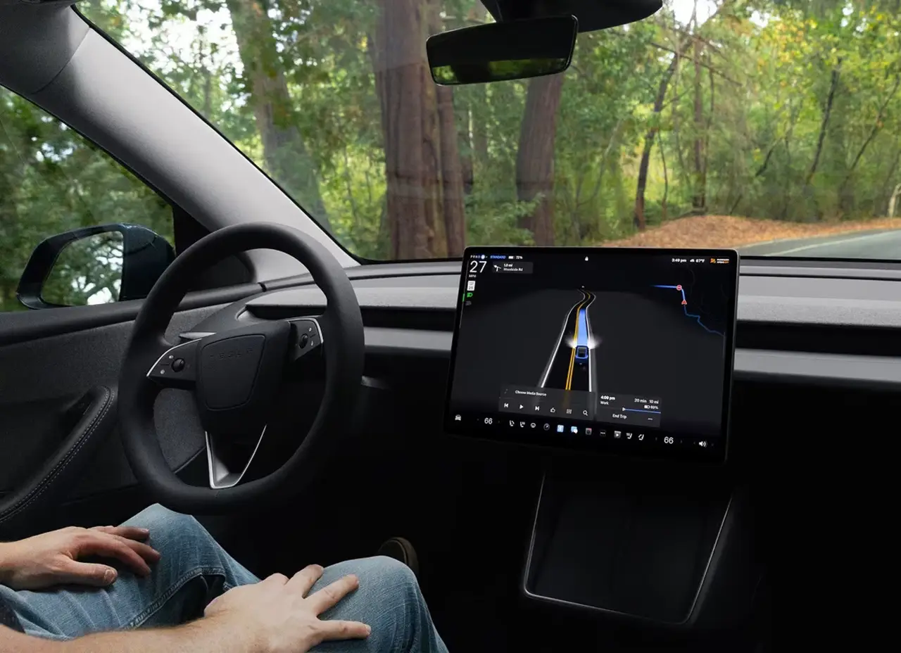 Tesla Model 3 Performance 2026, dashboard — Ibiza Luxury Car Rental, Ibiza. Tesla Model 3 Performance in Ibiza A Tesla Model 3 Performance rental in Ibiza delivers…