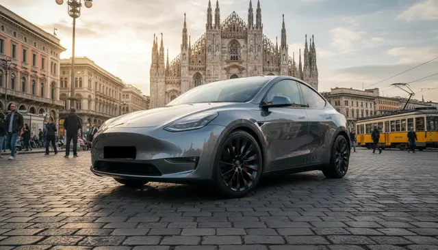 Tesla Model Y Long Range 2023 — Ibiza Luxury Car Rental, Ибица
